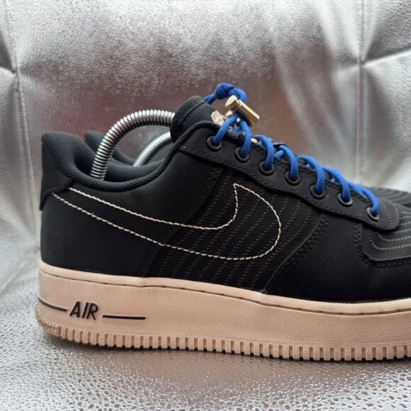 Size 10 - Nike Air Force 1 '07‎ LV8 Mens Textile Athletic Sneakers DV0794 -001 - Picture 7 of 12